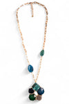 MYA ACCESSORIES | Collana lunga a catena con pendente fiore