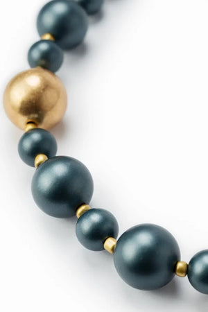 MYA ACCESSORIES | Collana lunga con balls in acrilico