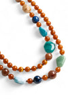 MYA ACCESSORIES | Collana lunga con pietre in acrilico
