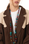 MYA ACCESSORIES | Collana lunga con sfere in acrilico