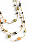 MYA ACCESSORIES | Collana lunga con pietre in acrilico