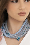 MYA ACCESSORIES | Collana multi filo con sfere