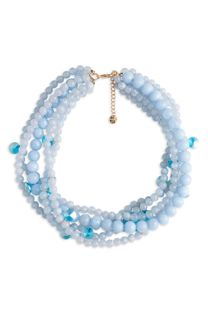 MYA ACCESSORIES | Collana multi filo con sfere