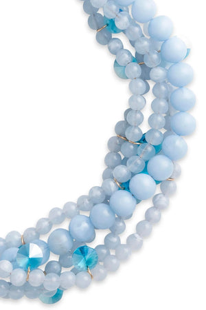 MYA ACCESSORIES | Collana multi filo con sfere