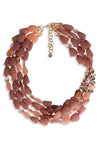 MYA ACCESSORIES | Collana multi linee con pietre