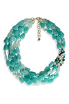 MYA ACCESSORIES | Collana multi linee con pietre