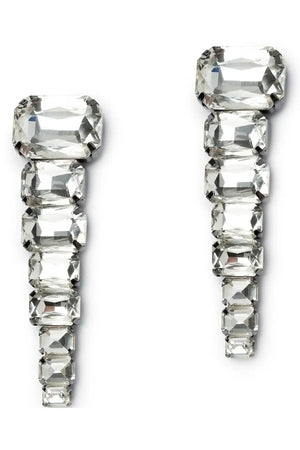 MYA ACCESSORIES | Orecchini pendenti gun con pietre