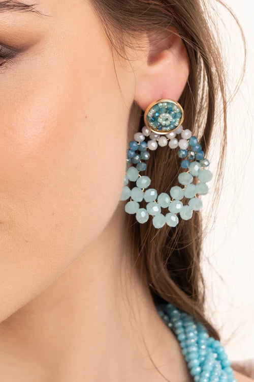 MYA ACCESSORIES | Orecchini pendenti circolari
