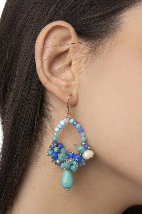 MYA ACCESSORIES | Orecchini pendenti circolari