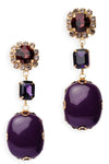 MYA ACCESSORIES | Orecchini pendenti con pietra in resina