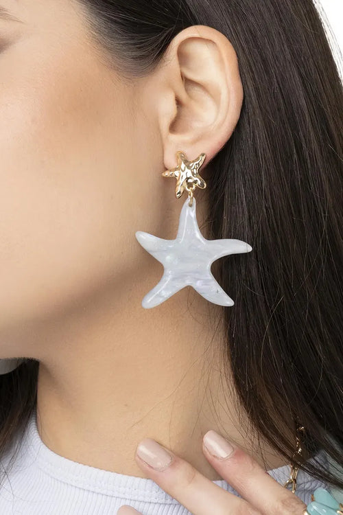 MYA ACCESSORIES | Orecchini pendenti con stella marina