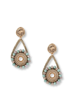 MYA ACCESSORIES | Orecchini pendenti in tessuto