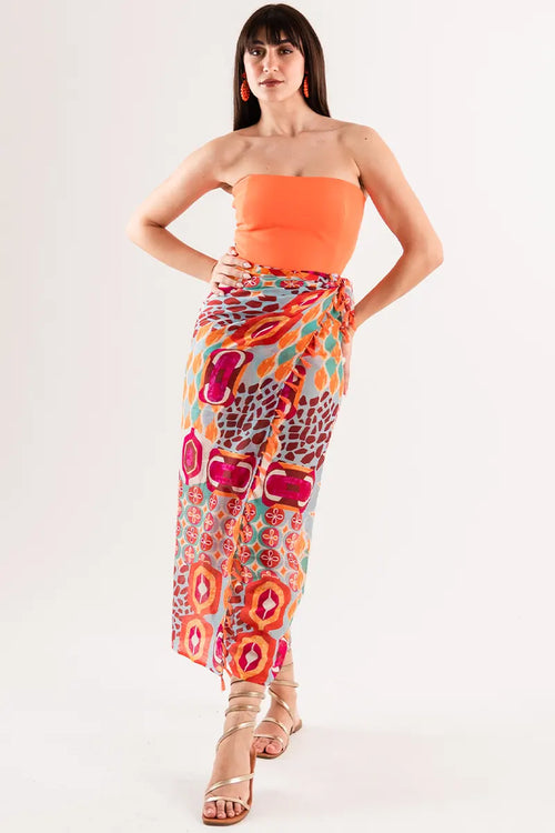 MYA ACCESSORIES | Pareo in cotone indiano