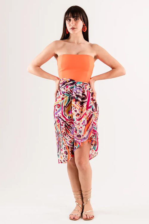 MYA ACCESSORIES | Pareo in cotone indiano