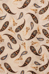 MYA ACCESSORIES | Sciarpa misto cotone beige con stampa