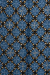 MYA ACCESSORIES | Sciarpa misto cotone blu con stampa