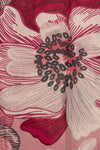 MYA ACCESSORIES | Sciarpa misto cotone rosa con stampa