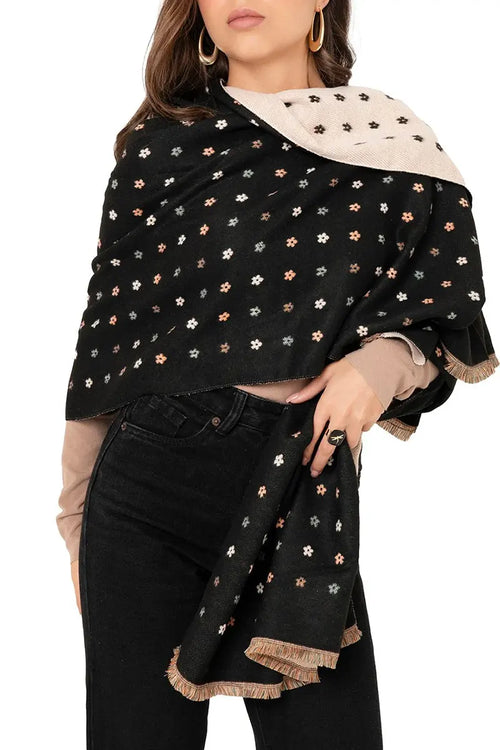 MYA ACCESSORIES | Sciarpa misto lana double face