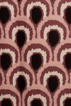 MYA ACCESSORIES | Sciarpa misto lana rosa con stampa