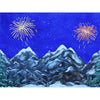 Poster Canvas illuminato Fuochi D'artificio 76 x 56 cm