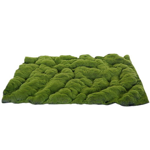 Tappeto artificiale Muschio Verde Marrone per villaggio di Natale