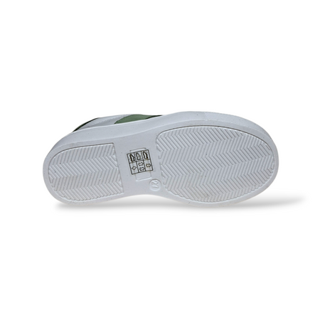 Sneakers Bambino Balducci Butter Pelle Bianco Blu Verde Made in Italy