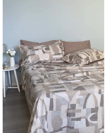 Maestri Cotonieri  Lenzuola 4 Federe Svad Matrimoniale 2601BS64