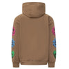 BARROW felpe senza cappuccio unisex barrow - hoodie - marrone da uomo