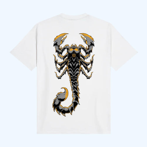 Maglietta T-shirt Dolly Noire Desert Scorpion white