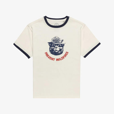 Maglietta T-shirt Element Smokey Bear Ringer white