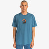 Maglietta T-shirt Rvca Whiskey Bite navy