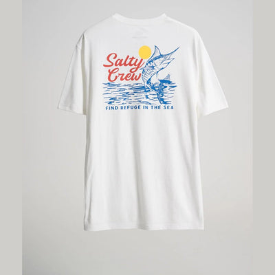 Maglietta T-shirt Salty Crew Jackpot white