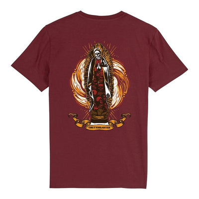 Maglietta T-shirt unisex Ghettoblaster Guadalupe burgundy