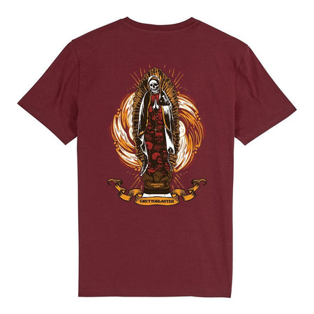 Maglietta T-shirt unisex Ghettoblaster Guadalupe burgundy