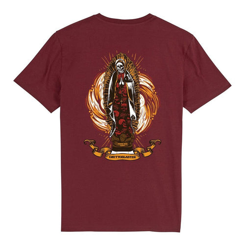 Maglietta T-shirt unisex Ghettoblaster Guadalupe burgundy