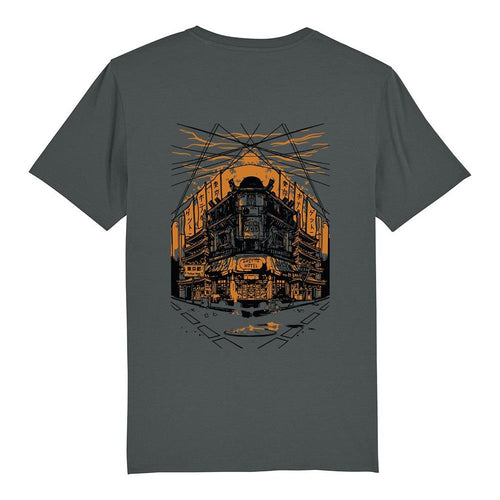 Maglietta T-shirt unisex Ghettoblaster Tokyo antracite