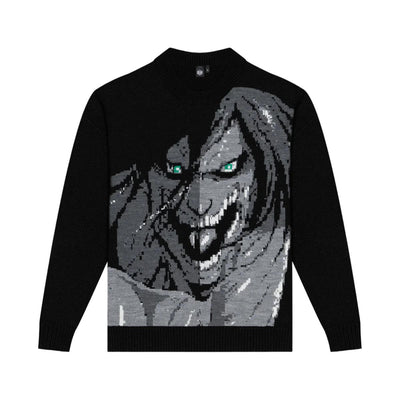 Maglione Dolly Noire Attack Titan black