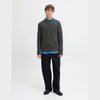 Maglione Jack & Jones Lambs black twist