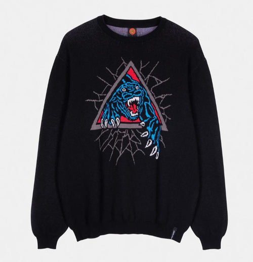 Maglione Santa Cruz Natas Phanter Black