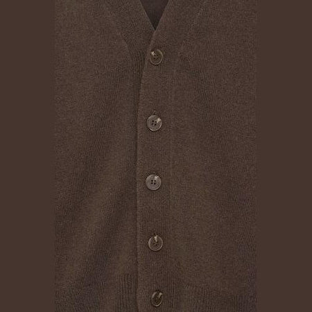 Maglione Solid Rick cardigan slate