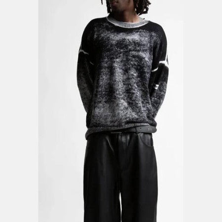 Maglione Wated Paris Ashes Black