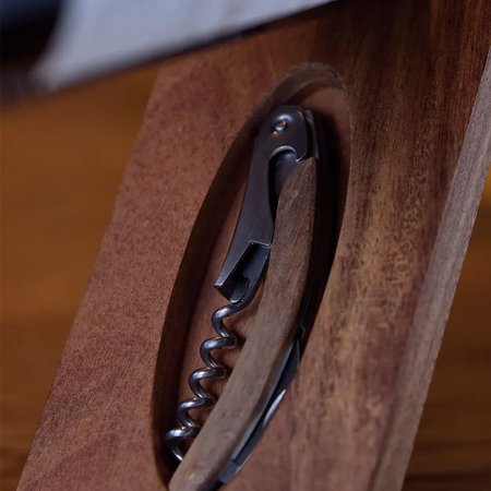 Maison Sucrèe Set Porta Vino con Cavatappi Divino 2511S17