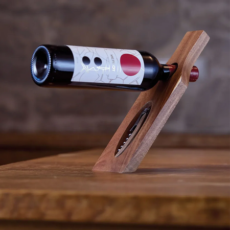 Maison Sucrèe Set Porta Vino con Cavatappi Divino 2511S17