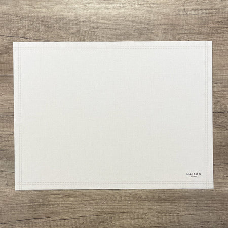 Maison Sucrée Tovaglietta da colazione in vinile Tinta Unita Essenziale S60 - Vari Colori