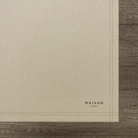 Maison Sucrée Tovaglietta da colazione in vinile Tinta Unita Essenziale S60 - Vari Colori