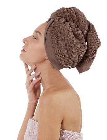 Maison Sucrée Turbante per Capelli in Spugna Pepe 450 S12