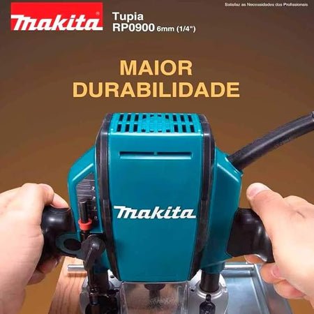 Makita rp0900 - fresadora de superficie 900w 27000 rpm pinza 8 mm 2.7 kg 0088381099196