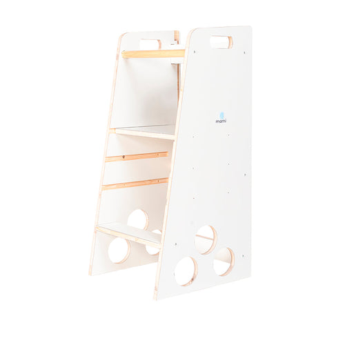 Learning Tower bianca, Torre di Apprendimento, Torretta Montessoriana