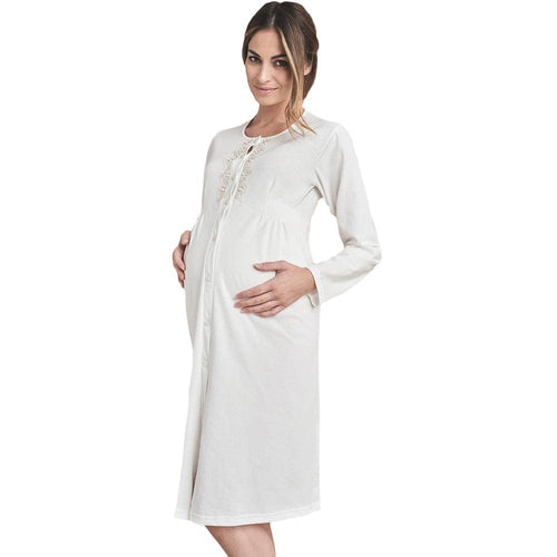 Mammain Camicia Premaman Gestante Maniche Lunghe 5415 S33 - Passarelli Biancheria