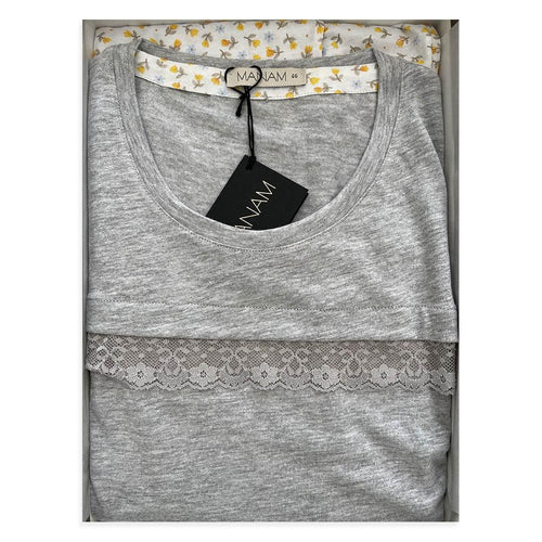 Manam Pigiama Estivo da Donna a Pinocchietto 20640 S35 - Passarelli Biancheria